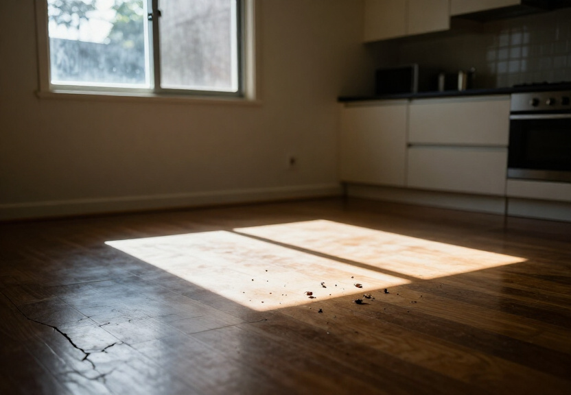 Ant trail in a Pyrmont apartment before treatment